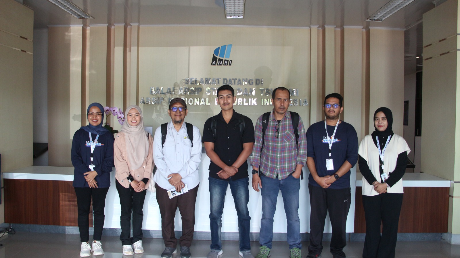 Mahasiswa Magister Ilmu Kebencanaan USK Belajar Pengelolaan Arsip Tsunami di BAST